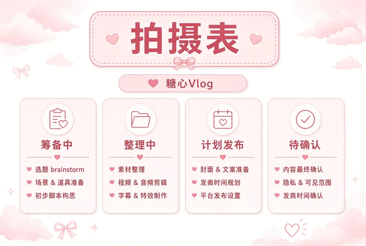 内容整理进度